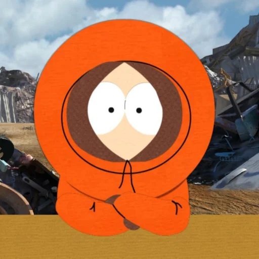 🏵️ Стикер «South ParkKenny McCormick;;» для Telegram