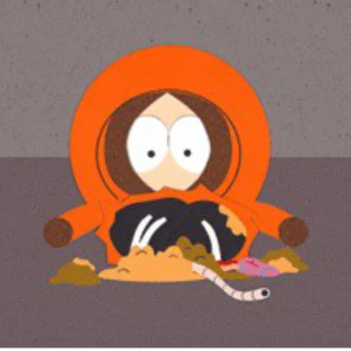 🏵️ Стикер «South ParkKenny McCormick;;» для Telegram