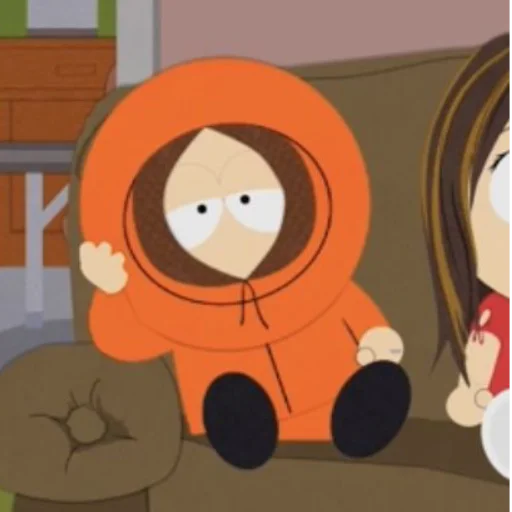 🏵️ Стикер «South ParkKenny McCormick;;» для Telegram