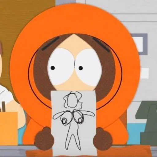 🏵️ Стикер «South ParkKenny McCormick;;» для Telegram