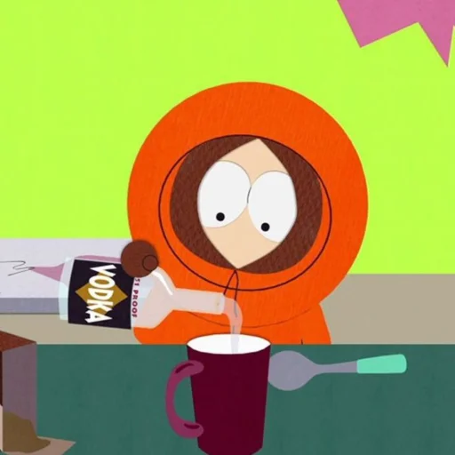 🏵️ Стикер «South ParkKenny McCormick;;» для Telegram