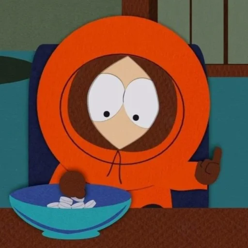 🏵️ Стикер «South ParkKenny McCormick;;» для Telegram