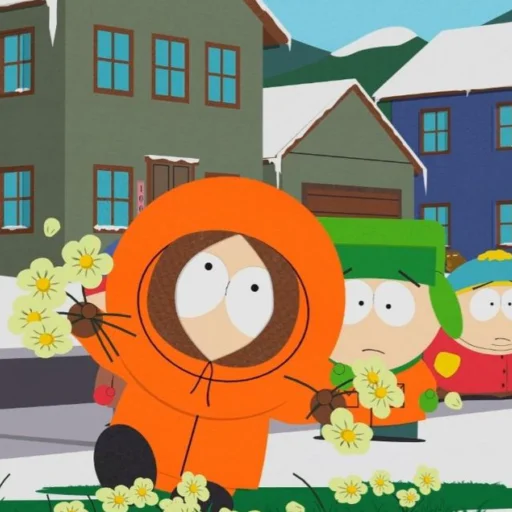 🏵️ Стикер «South ParkKenny McCormick;;» для Telegram