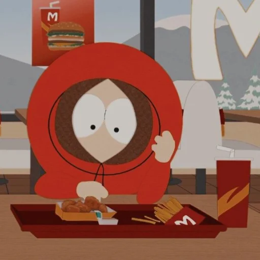 🏵️ Стикер «South ParkKenny McCormick;;» для Telegram