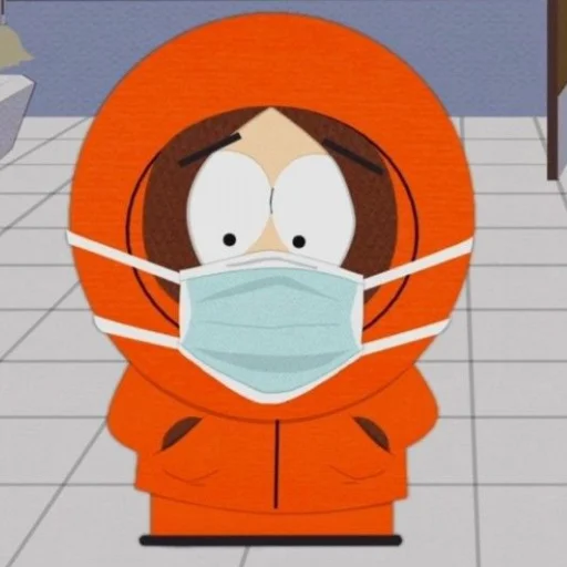 🏵️ Стикер «South ParkKenny McCormick;;» для Telegram