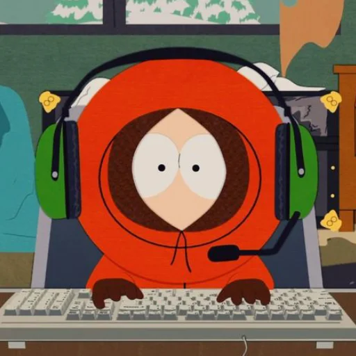 🏵️ Стикер «South ParkKenny McCormick;;» для Telegram