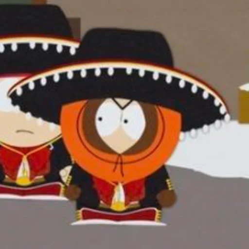 Стикерпак South ParkKenny McCormick;; для Telegram