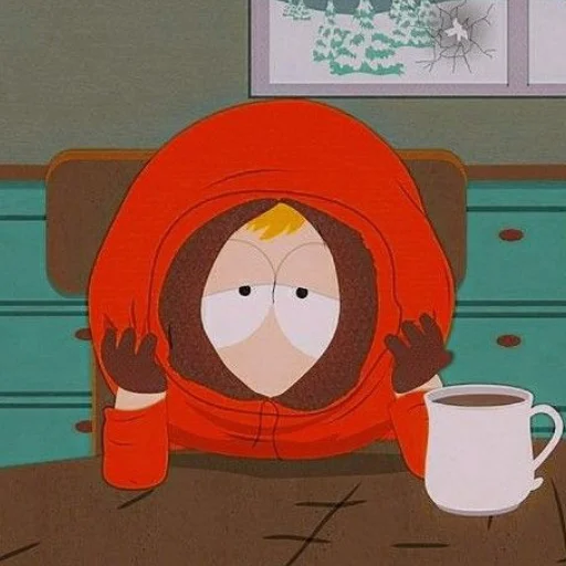 🏵️ Стикер «South ParkKenny McCormick;;» для Telegram