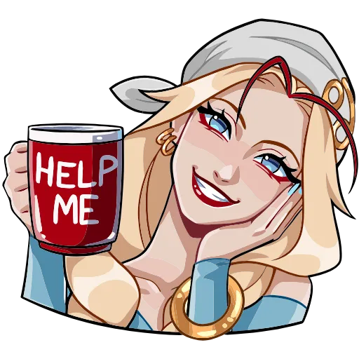 😇 Эмодзи «Кэнси» для Telegram