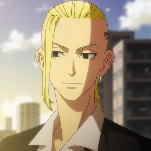 👑 Стикер «Ken Ryuguji» для Telegram