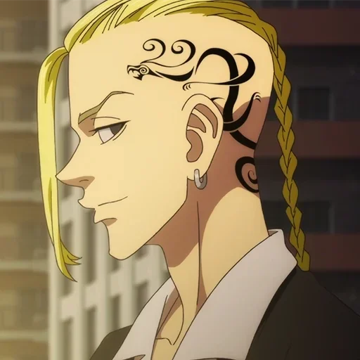 👑 Стикер «Ken Ryuguji» для Telegram