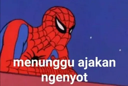 🕸 Стикер «nyot nyot» для Telegram