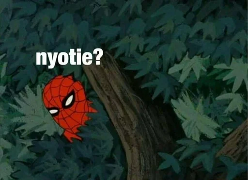 🕸 Стикер «nyot nyot» для Telegram
