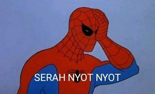 🕸 Стикер «nyot nyot» для Telegram