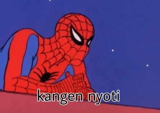🕸 Стикер «nyot nyot» для Telegram