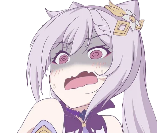 😱 Стикер «Keqing Waifu» для Telegram