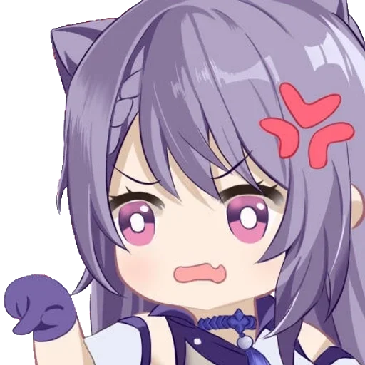 😧 Стикер «Keqing Waifu» для Telegram