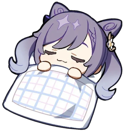 💤 Стикер «Keqing Waifu» для Telegram