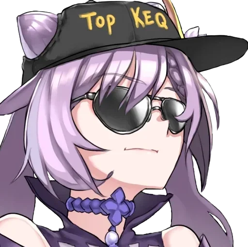 😎 Стикер «Keqing Waifu» для Telegram