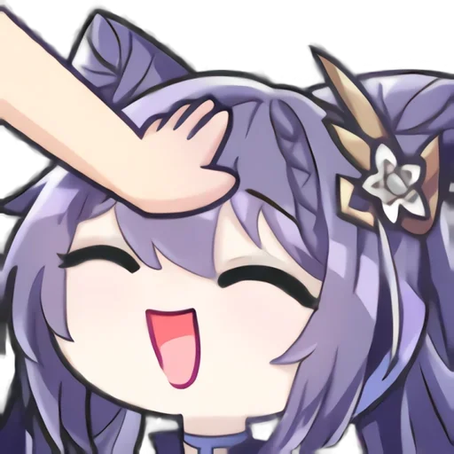 ☺️ Стикер «Keqing Waifu» для Telegram