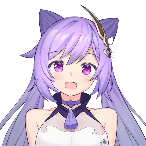 😃 Стикер «Keqing Waifu» для Telegram