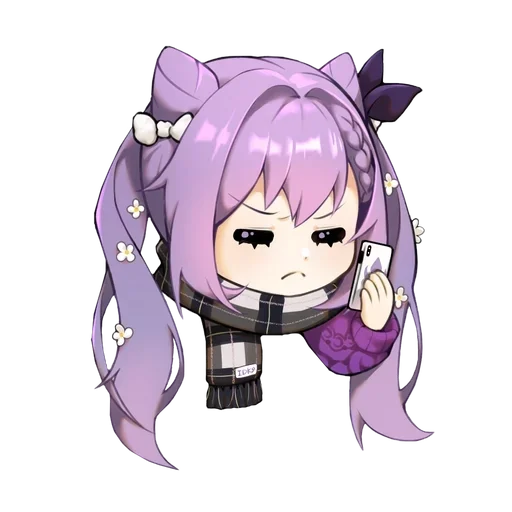 📱 Стикер «Keqing Waifu» для Telegram