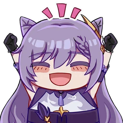 😄 Стикер «Keqing Waifu» для Telegram