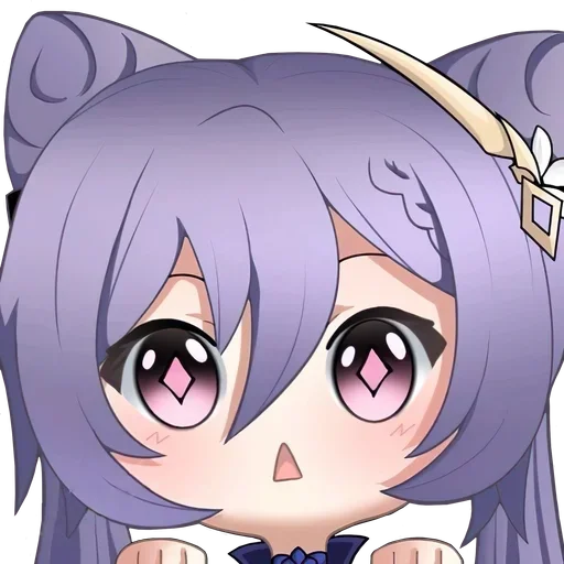 😮 Стикер «Keqing Waifu» для Telegram