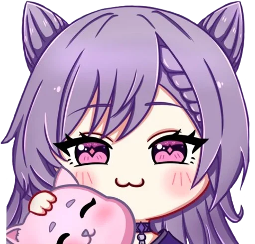 😊 Стикер «Keqing Waifu» для Telegram