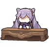 🫥 Эмодзи «Keqing Waifu Emoji» для Telegram