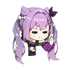 😠 Эмодзи «Keqing Waifu Emoji» для Telegram