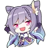🙂 Эмодзи «Keqing Waifu Emoji» для Telegram