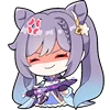 😠 Эмодзи «Keqing Waifu Emoji» для Telegram