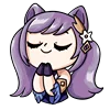 😌 Эмодзи «Keqing Waifu Emoji» для Telegram