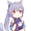 😶 Эмодзи «Keqing Waifu Emoji» для Telegram