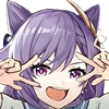 Стикерпак Keqing Waifu Emoji для Telegram