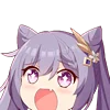 🤩 Эмодзи «Keqing Waifu Emoji» для Telegram
