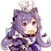 👀 Эмодзи «Keqing Waifu Emoji» для Telegram