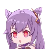 😳 Эмодзи «Keqing Waifu Emoji» для Telegram