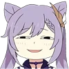 😅 Эмодзи «Keqing Waifu Emoji» для Telegram