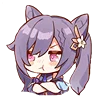 😠 Эмодзи «Keqing Waifu Emoji» для Telegram