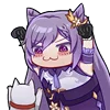 🤭 Эмодзи «Keqing Waifu Emoji» для Telegram