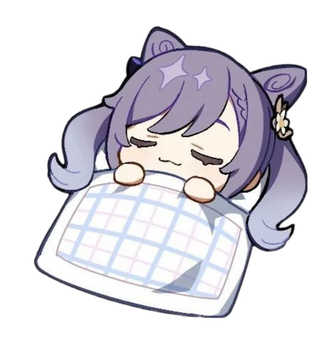 😴 Стикер «Keqing» для Telegram
