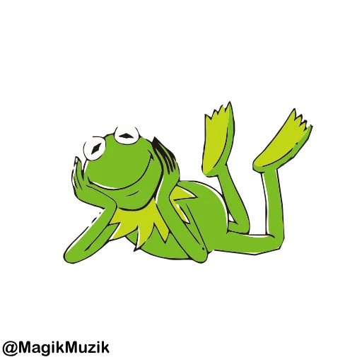 🐸 Стикер «Kermit» для Telegram