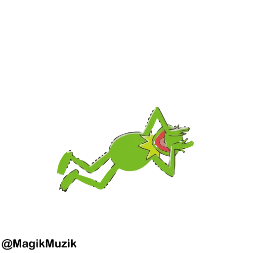 🐸 Стикер «Kermit» для Telegram