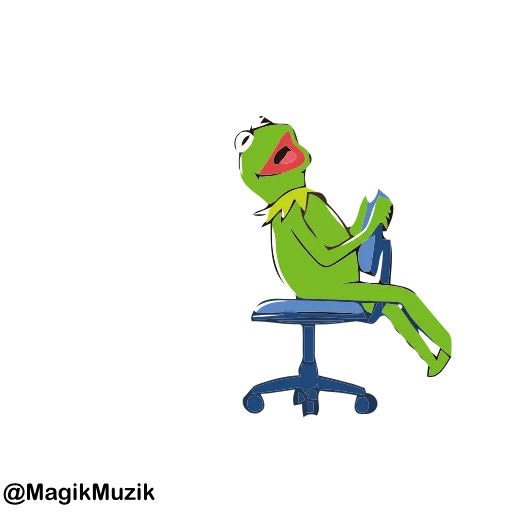 🐸 Стикер «Kermit» для Telegram