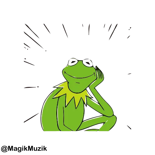 🐸 Стикер «Kermit» для Telegram