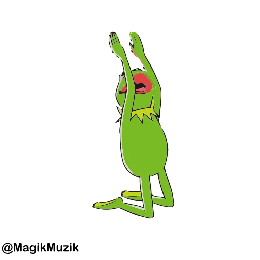 🐸 Стикер «Kermit» для Telegram