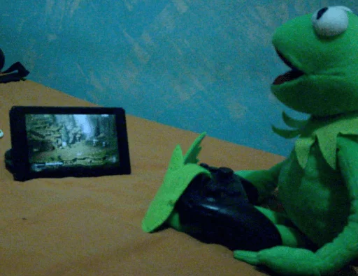 🎮 Стикер «Kermit» для Telegram