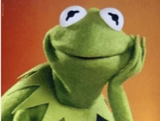 🙂 Стикер «Kermit» для Telegram
